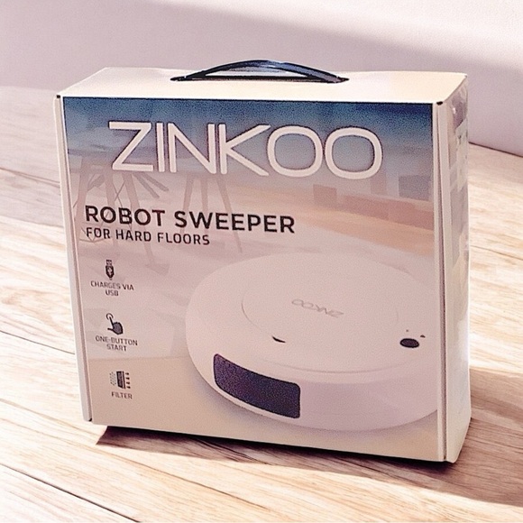 Robot Sweeper For Hardwood Floors New In Box SR1010RW Color White NIB - Picture 1 of 9